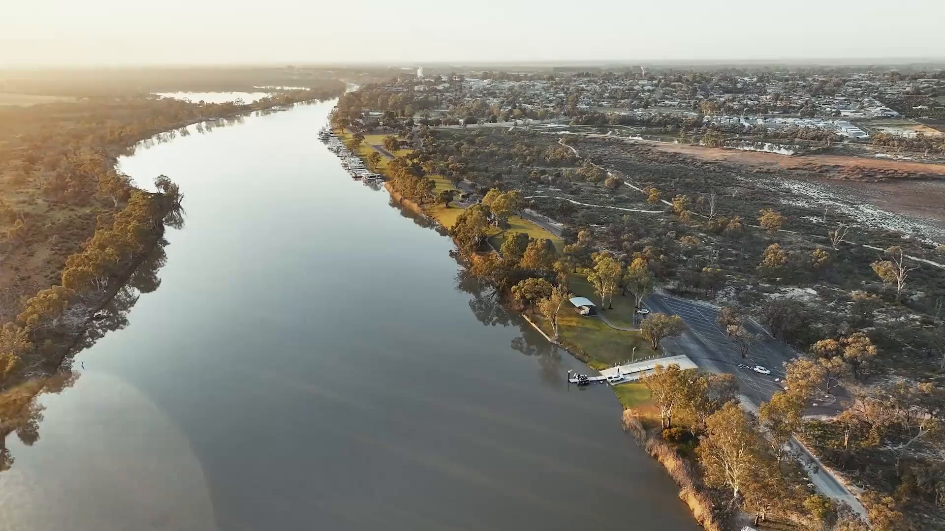 The Murray River in South Australia's Riverland
